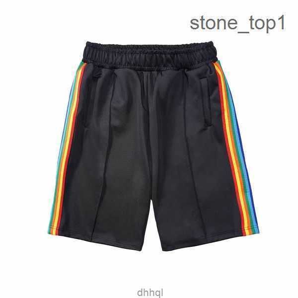

designer palms palmangel mens shorts men womens short pants letter printing strip webbing casual five-point angle clothes summer beach cloth, White;black