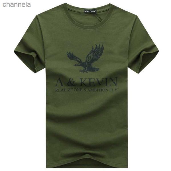 

men's t-shirts new pure cotton short brand t shirt men's large size t shirt slim fit fashion eagle printed t-shirt men plus size s, White;black