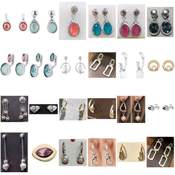 

stud personality original fashion electroplating 925 sterling silver stud earrings white pearl earrings elegant jewelry gifts, Golden;silver