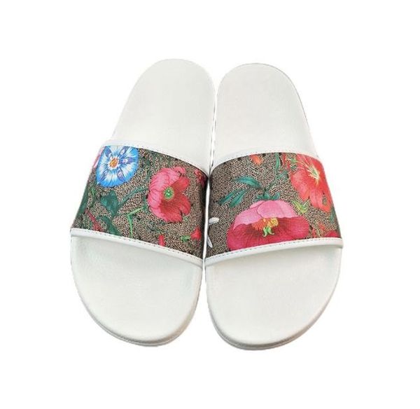 

sandals luxury designer slides sandale for men womens summer flat gear sole rubber embroidery fabric sandalias platform sliders ladies dad c, Black