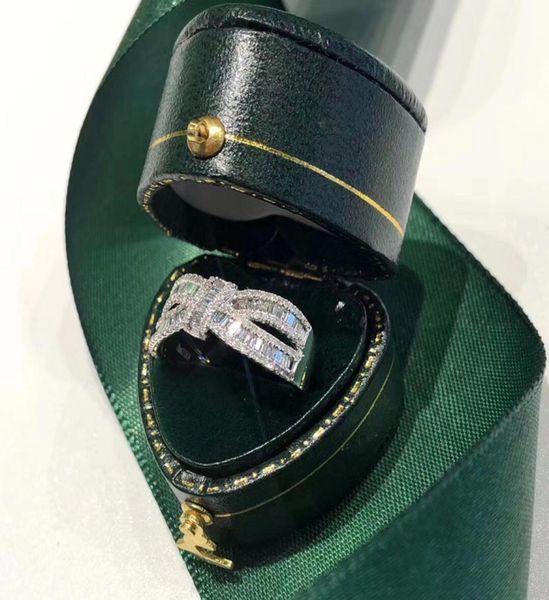 

graff luxury designer jewelry women rings with side stones 925 sterling silver engagement ring bague dame brand diamond anello ori4396746