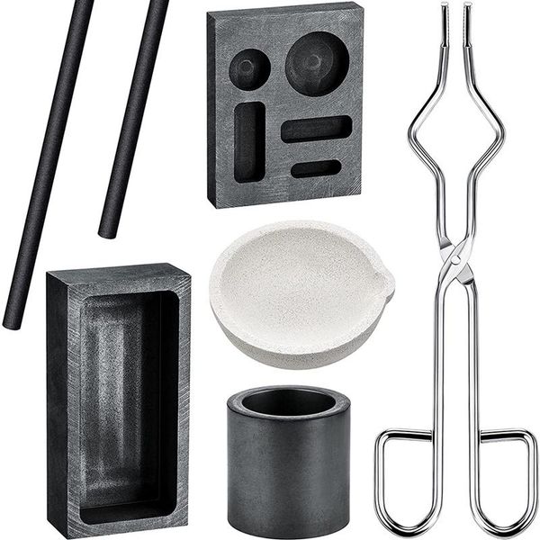 

other graphite torch melting casting kit 2 graphite crucible stir stick quartz crucible cylindrical graphite tong for melt