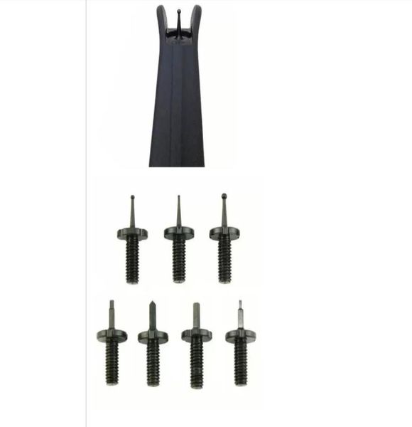 

7pk front sight post body assortment replacement kit steelcx1074070