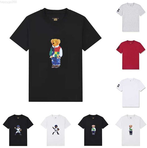 

tshirts designers fashion t shirts ralphs polos mens women t-shirts tees man s casual chest letter shirt luxurys clothing sleeve summer 202, White;black