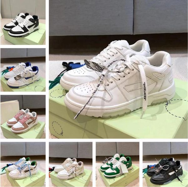 

outdoor of office men women sneakers shoes low suede & leather platform trainer breathable casual couple party dress skateboard walking eu35, Black