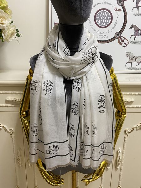 

women's square scarf 100% silk material fashion beautiful scarves print letters patten big size 180cm -110cm, Blue;gray