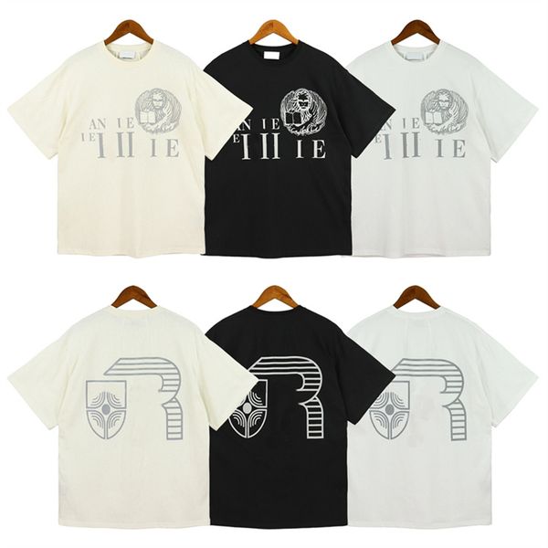 

designer men's t-shirts man woman luxury brand tees t shirt summer round neck short sleeves outdoor fashion leisure pure cotton letters, White;black
