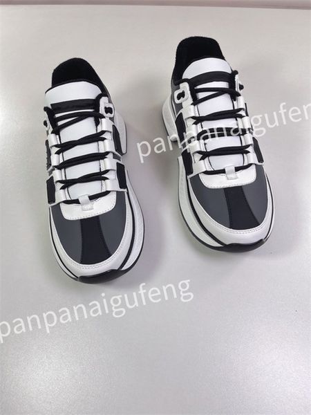 

2023 luxury men's sneakers designer white shoes triple leather printed sneaker platform women casual shoe, Black
