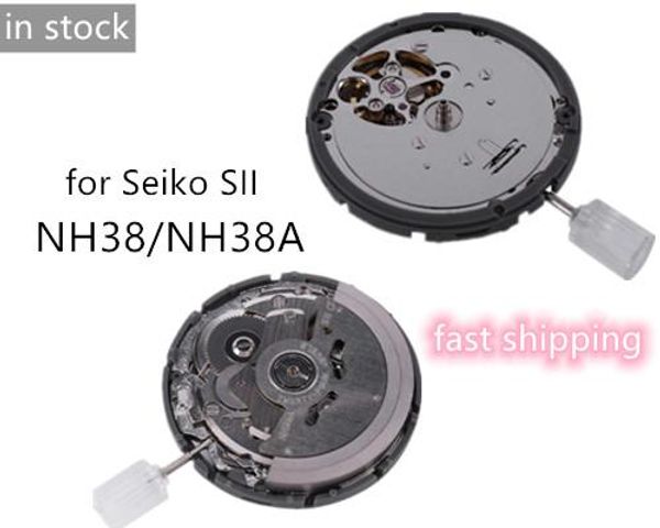 

other mechanical automatic watch movement replacement whole movement fit for seiko sii nh38/nh38a spare parts accessories