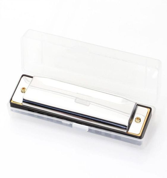 

240 pieces whole blues harmonica 10 hole c key for beginners4356139