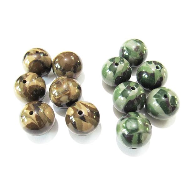 

alloy 8mm/10mm/12mm/14mm/16mm/18mm/20mm camouflage beads for chunky /fashion necklace/bracelet, Black