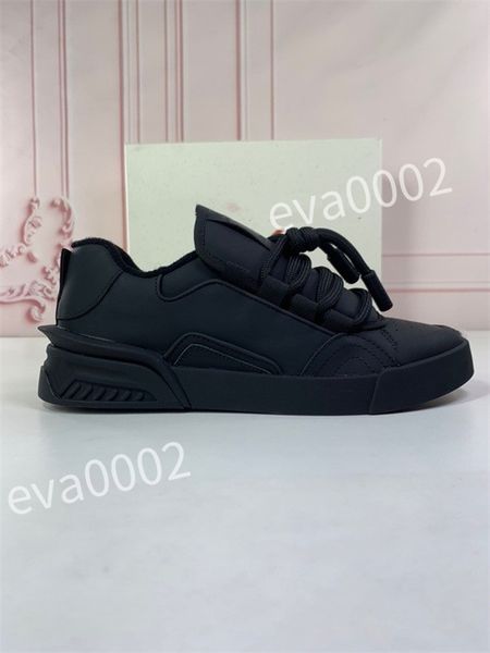 

2023 new luxurys designer men's causal shoes fashion woman leather lace up platform sole sneakers white black mens womens