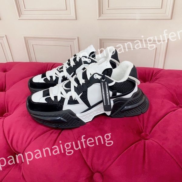 

2023 new classic thick-soled couple shoes men and women fashion sneakers style non-slip sole designers, Black