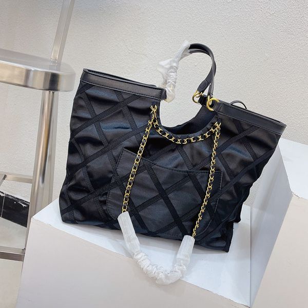 

new designer oversized shopping tote bag composite handbags attaches mini wallet quilted nylon womens travel satchel shoulder purse shopper