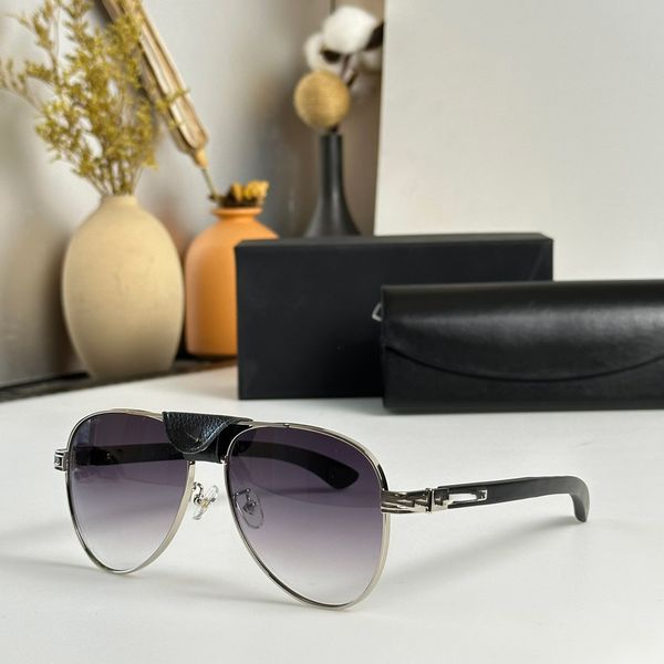 

designer sunglasses sunglasses shading luxury glasses rimless rectangular buffalo horn fashion classic men's clear black glasses 52cm, White;black