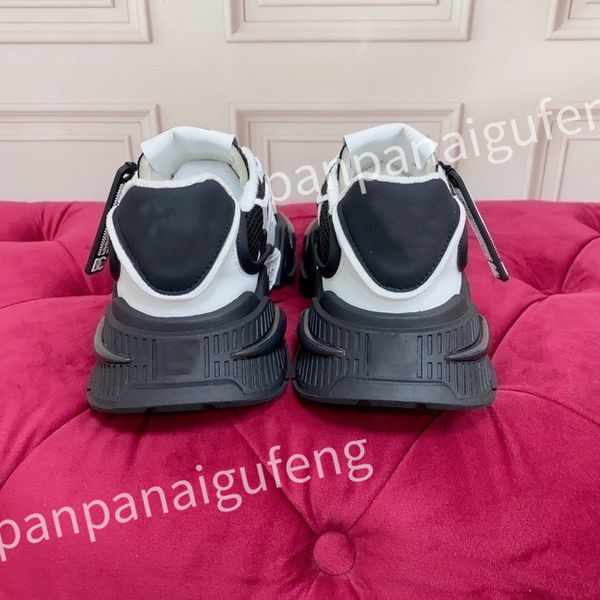 

classic thick-soled couple shoes men and women fashion sneakers style non-slip sole designers, Black