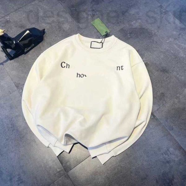 

women's hoodies & sweatshirts designer autumn and winter back printed colorful round neck sweater tstyle casual loose upper body c0hl, Black