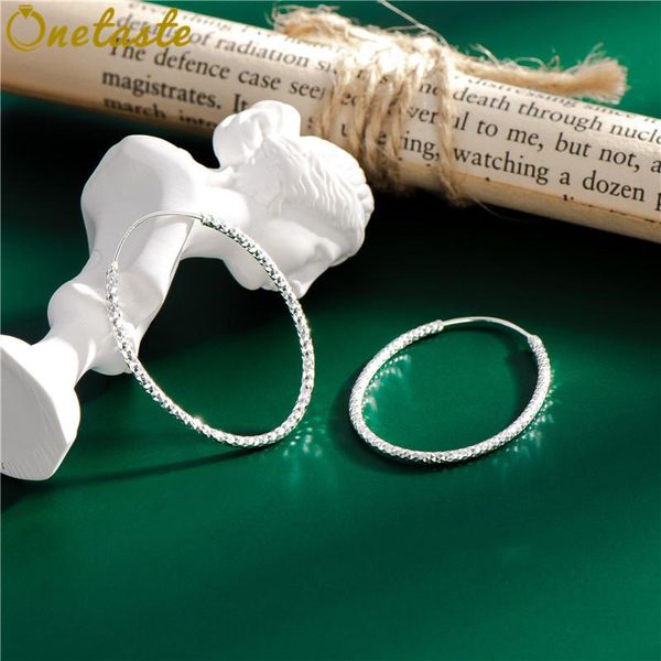 

huggie 925 sterling silver sparkling ova shaped hoop earring minimalism simple trendy big earrings 2021 new trend korean style, Golden;silver