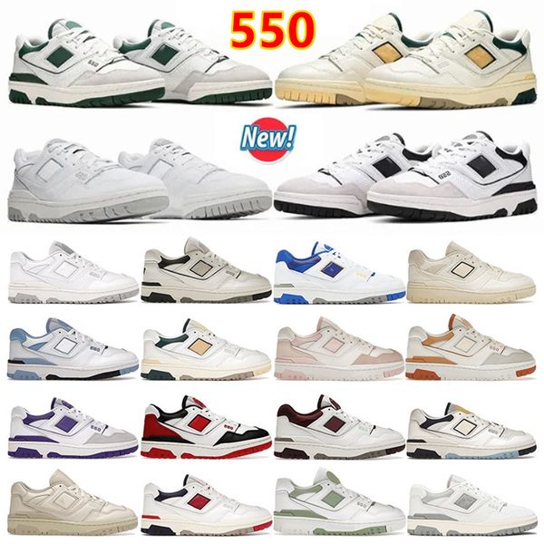

designer 550 casual shoes white purple blue green grey navy red sneakers shadow cream black 550s burgundy cyan vibrant orange mens womens jo
