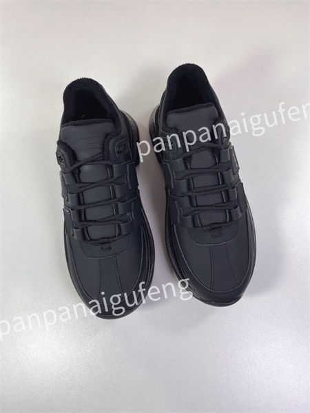 

2023 luxurys men's sneakers designer white shoes triple leather printed sneaker platform women casual shoe, Black