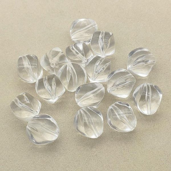 

polish new arrival 17x14mm 200pcs acrylc clear twist oval beads for bracelet necklace earrings diy parts jewelry findings components, Blue