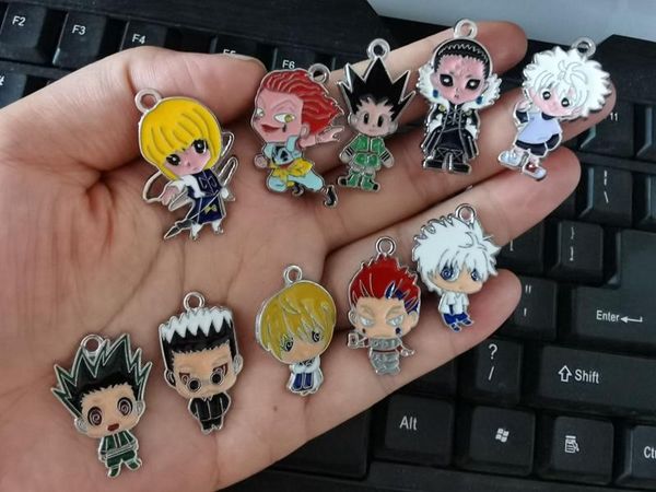 

other new 6 sets 30 pcs anime hunter x hunter charm pendants diy jewelry making