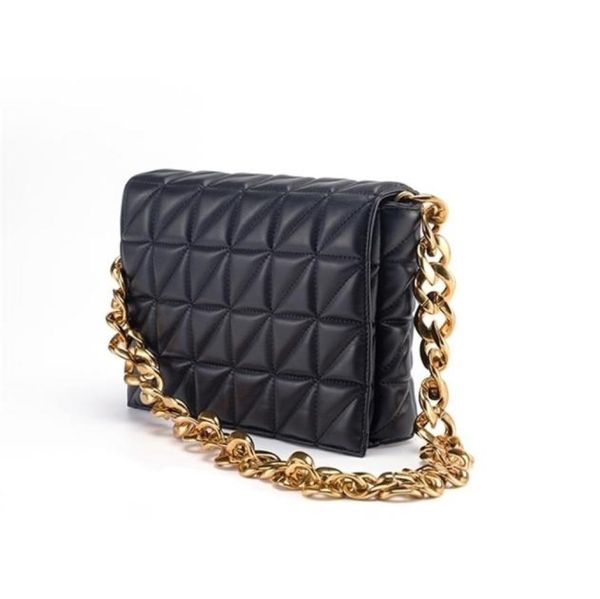 

fashion exquisite shopping bag retro casual women shoulder bags female leather solid color chain handbag for 2109034056114