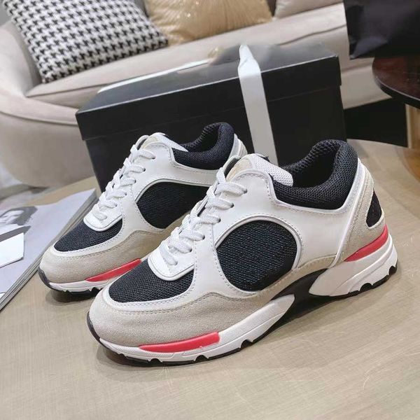

channel shoes 7a designer running shoes fashion channel sneakers women luxury lace-up sports shoe casual trainers classic sneaker woman ccit