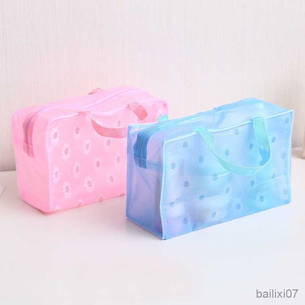 

cosmetic bags cases transparent makeup bag women wash bag travel organizer large capacity cosmetic storage bags hand clear bags neceser hand