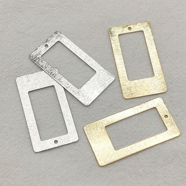

other new arrival43x23mm 50pcs copper pendants rectangle charm for handmade necklace earrings diy parts jewelry findings components