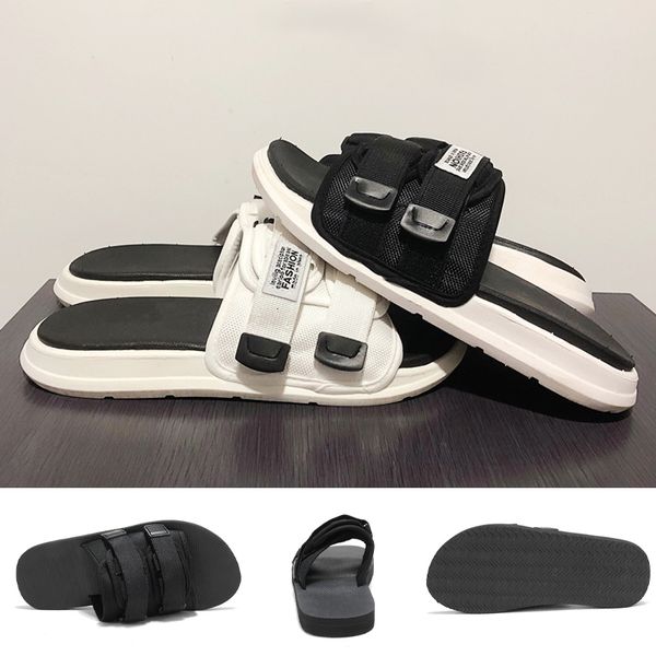 

slippers mens luxury brand hook loop classic durable summer casual sandals outdoor cool beach shoes 230520, Black
