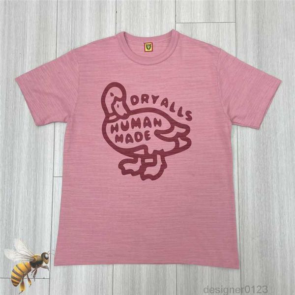 

pink human made duck t-shirt men women cotton human made t shirts, White;black