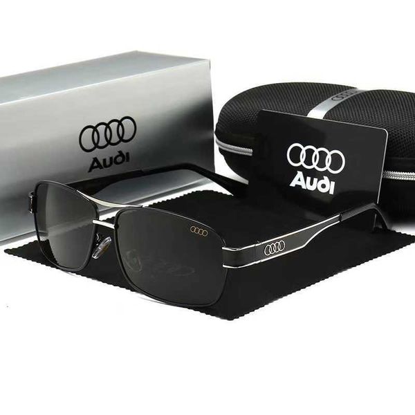 

designer audi cool sunglasses luxury four circles audis new sunglasses fashion mens polarization mirror drivers fishing glasses 553