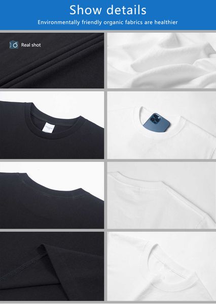 

2023 men t shirt short sleeve rhude tess offdesigner casual fashion custom polyester tshirt wholesale blank brand bulk heavy weight 100 orga, White;black