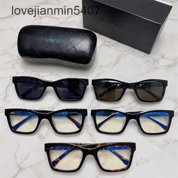 

2023 fashion sunglasses factory 50% retail xiaoxiangjia ch5417 star net red same letter frame sunglass small box female, White;black