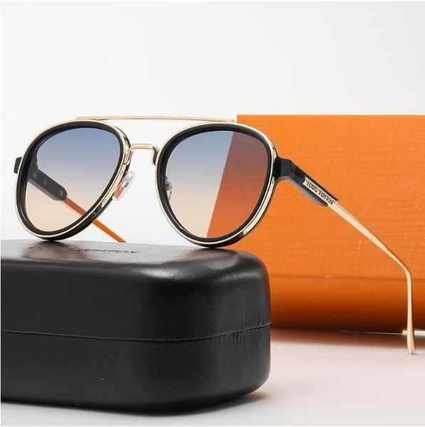 

luxury sunglasses designer letter womens mens goggle senior eyewear for women eyeglasses frame vintage metal sun glasses qfafda, White;black