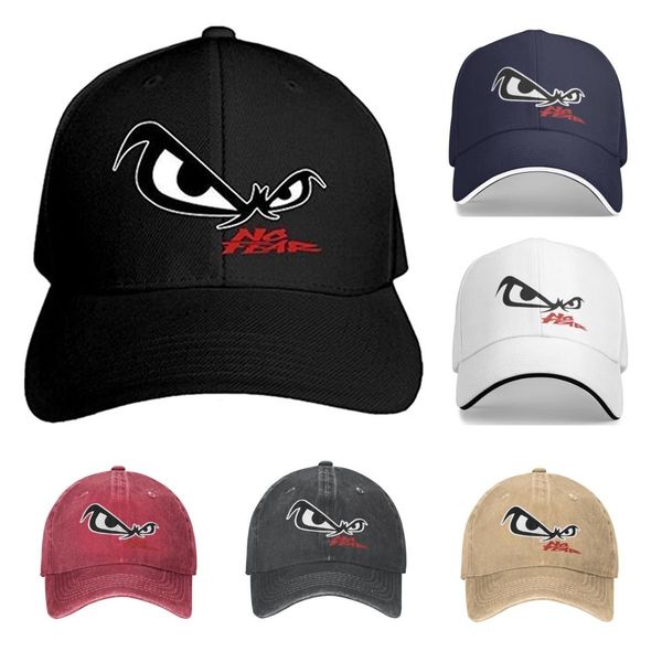 

s no fear owl's eyes sand baseball cap black unisexe men women 230520, Black;white