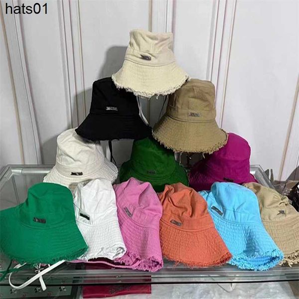 

beach bucket hat designer mens beanie cap womens wide brim hats casual pure cotton letter fashion sandy beach sun caps hawaii, Blue;gray