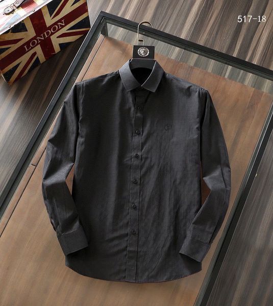 

luxury designer mens casual shirt burrerys mens classic mix and match checker print fashion brand spring summer polo business l &v shirt siz, White;black