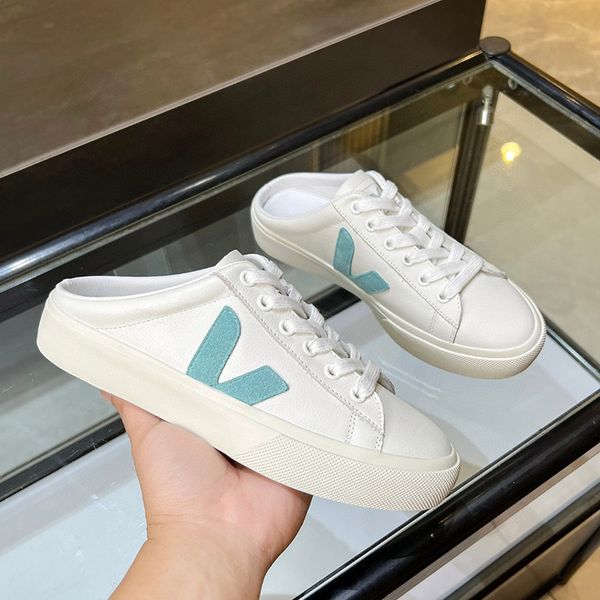 

casual shoes four season ve ja sm white sports womens casual board shoes kinds of comfortable all cow leather sizes 35-45 shoes+box, Black