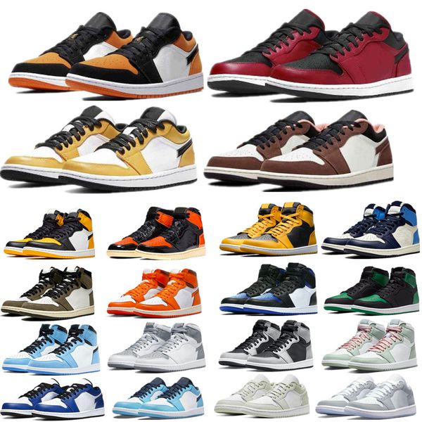 

fearless 1 low new basketball shoes 1s wolf grey carbon fiber all-star arctic punch black toe fragment reverse mocha unc grey camo seafoam m