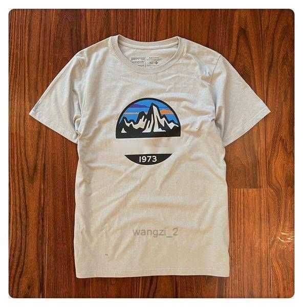 

men's t-shirts men shirt patagonias letter print doodle high street mens women casual short sleeve tee cotton t-shirt streetwear 4stj, White;black