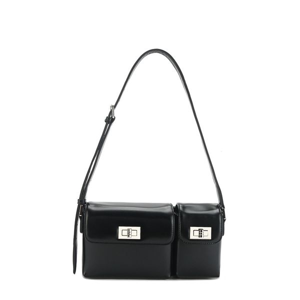 

billy bag luxury cowhide twin one-shoulder latch school bag hobo handbag designer armpit slung underarm women purses capacity tote evening s