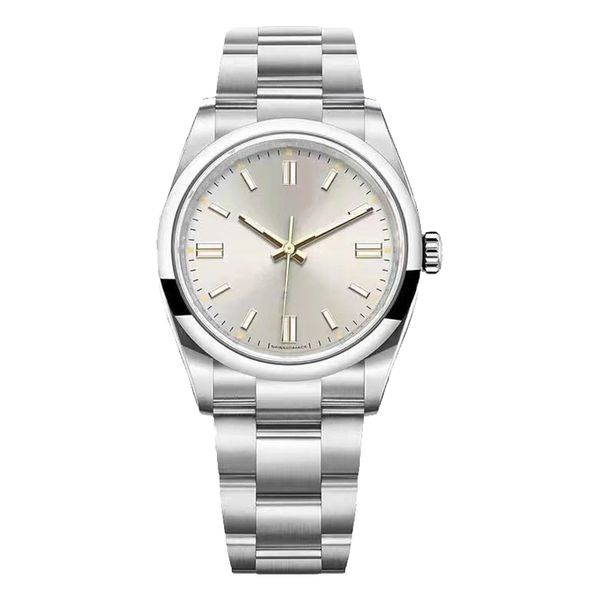 

oyster perpetual 36 mm watch for womens watches waterproof movement automatic stainless steel band ceramic dial folding buckle desinger mont, Slivery;brown