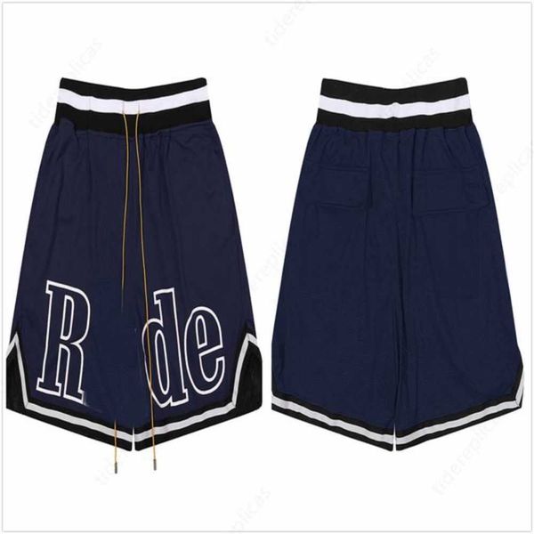 

2023 men designer short gym swim splash ink design letter print swimming inaka oversized fit tech mesh shorts american sizes embroidery refl, White;black