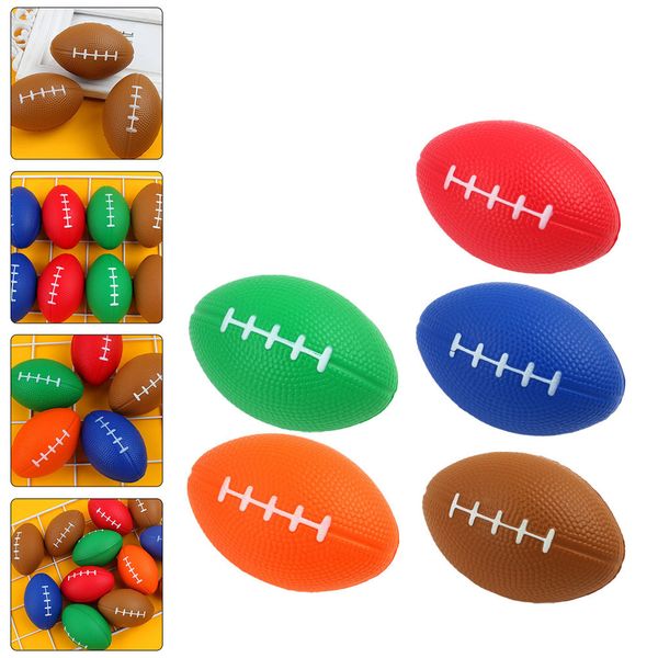 

balls kidsfoam sports mini football table set sponge bouncy bag gift fillers slow toysecompression squeezing party favor rugby 230520