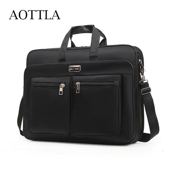 

briefcases aottla men's briefcase bag big capacity men's bag handbag shoulder bag for male toolkit business men document bag messe