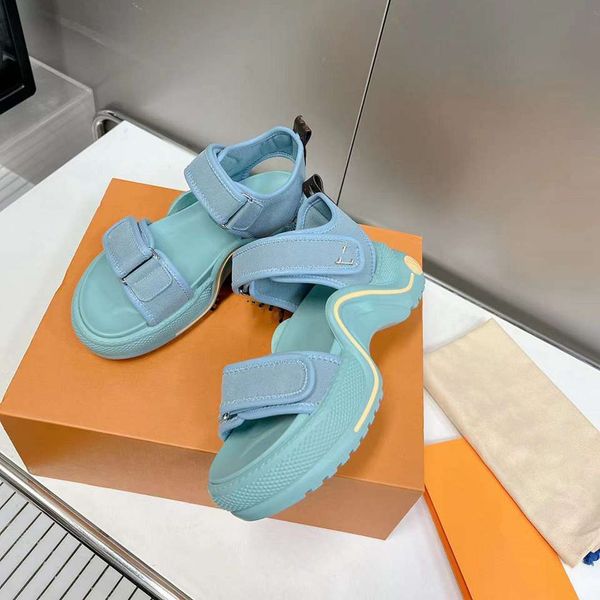 

luxury design sandals 2023 fashion channel women summer high heels leather cross lace up student casual slippers 013-006, Black