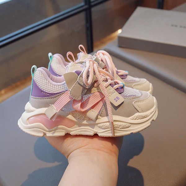

l2123.9.9sneakers cozulma summer children hollow sneakers boys breathable sports shoes sandals girls air mesh cut-outs running shoes kids sn, Black;red