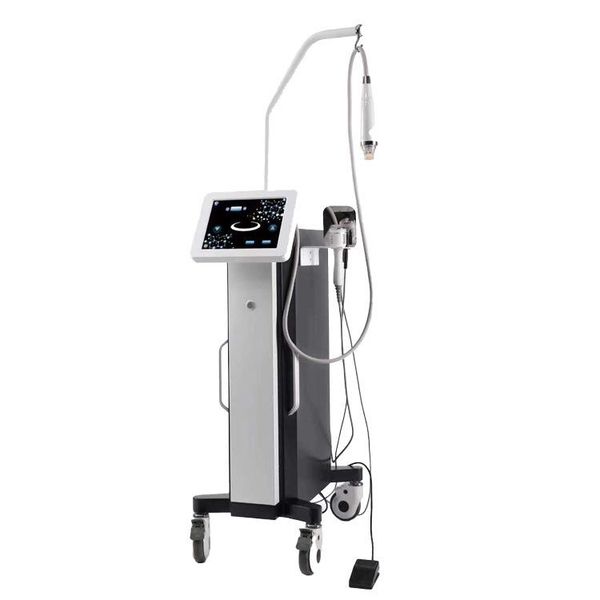 

professional 3 in 1 rf mikron adel maschine akne narbe dehnung streifen entfernung hochfrequenz maschine fractional micron eedling rf, Black;white
